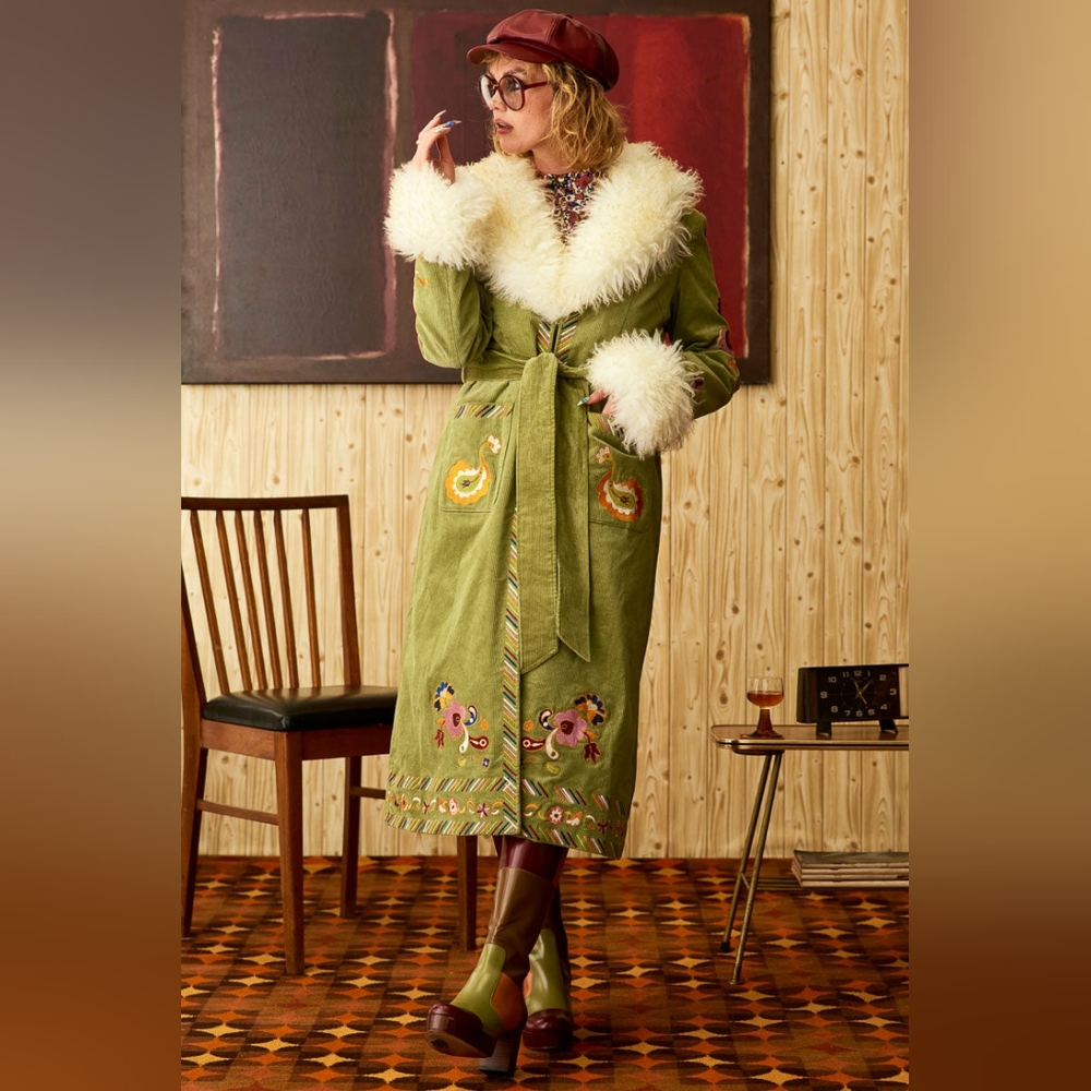 Boho Pennylane Coat NWOT